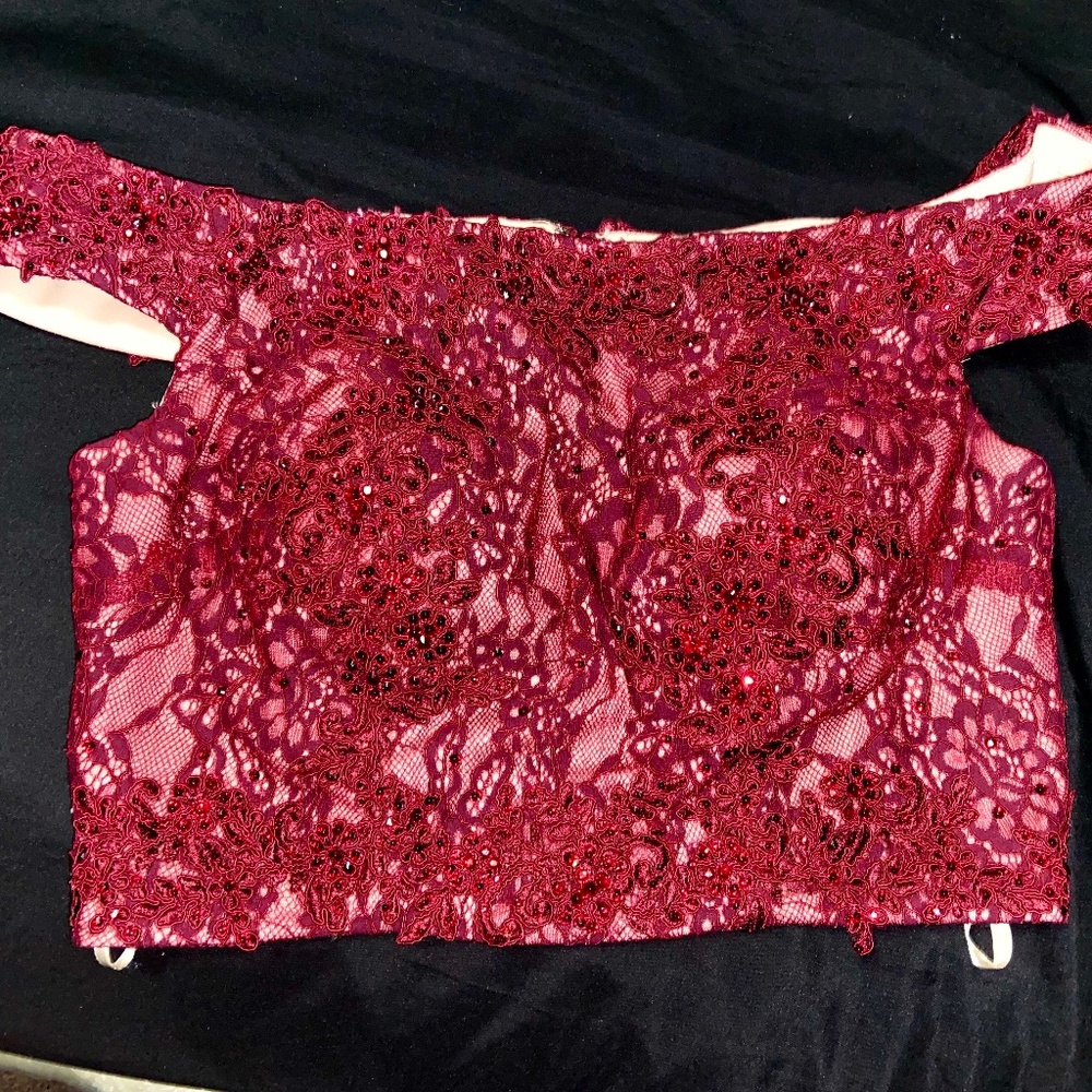 2 PIECE PROM DRESS